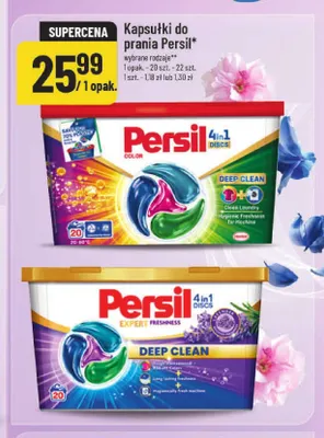 Kapsułki do prania Persil Color promocja w POLOmarket