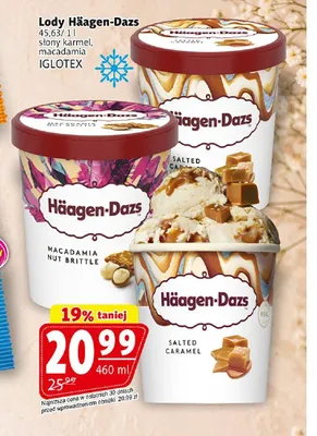 Lody Häagen-Dazs macadamia promocja w Prim Market