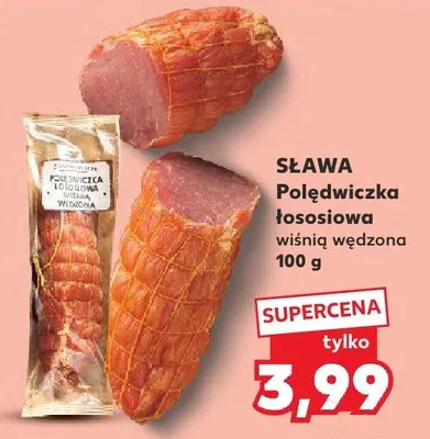 Polędwiczka łososiowa wiśnią wędzona promocja w Kaufland