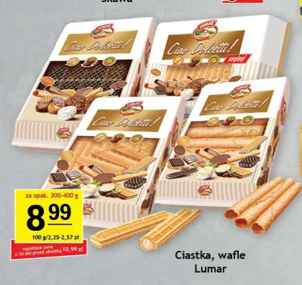 Ciastka Lumar Ciao Dolcetti promocja w Gram Market