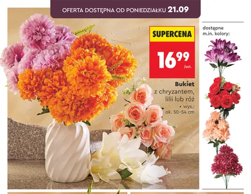 Bukiet z róż promocja w Biedronka