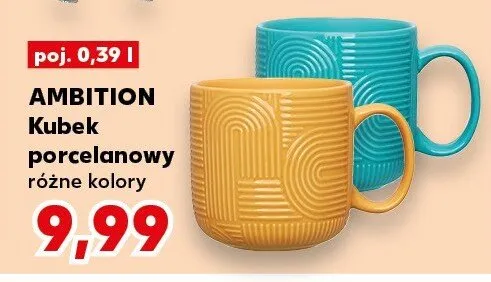 Kubek porcelanowy promocja w Kaufland