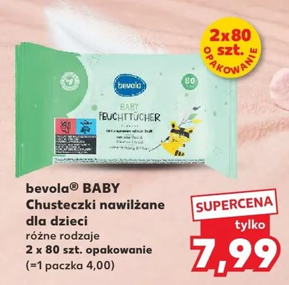 Chusteczki nawilżane dla dzieci promocja w Kaufland