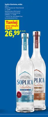Wódka Soplica Szlachetna Polska Pszenica promocja w Lidl