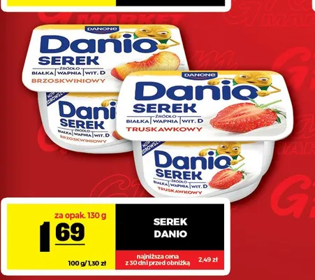 Serek Danio promocja w Gram Market