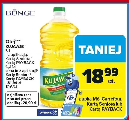 Olej promocja w Carrefour
