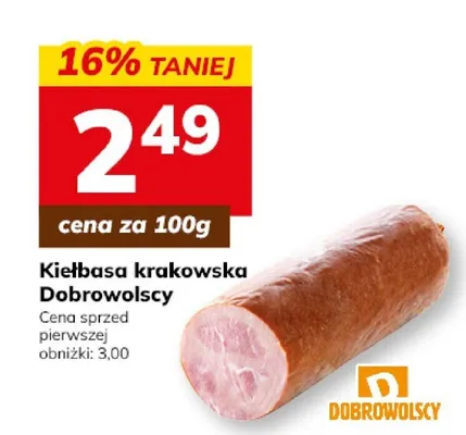 Kiełbasa krakowska promocja w Hitpol
