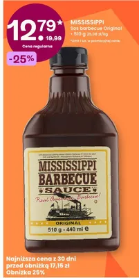 Sos barbecue original promocja w Frisco