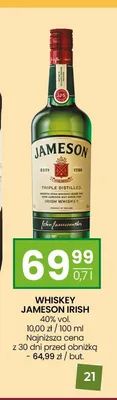 Whiskey Jameson Irish promocja w Twój Market