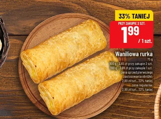 Rurka waniliowa promocja w POLOmarket