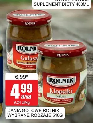 Dania gotowe Rolnik promocja w Bingo
