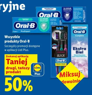 Pasta do zębów Oral-B Complete promocja w Lidl