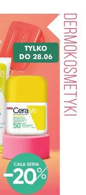 Nawilżający krem do twarzy CeraVe Sun SPF 50 promocja w Super-Pharm