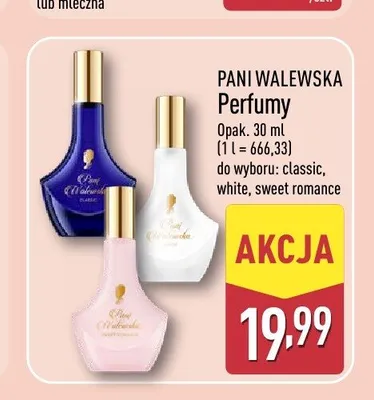 Perfumy sweet romance promocja w Aldi
