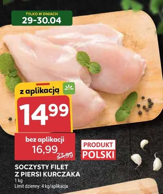 Soczysty filet z piersi kurczaka promocja w Stokrotka
