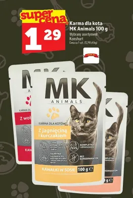 Karma dla kota MK Animals promocja w TOPAZ
