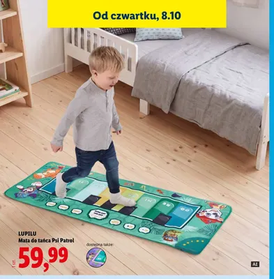 Mata do tańca Psi Patrol Lupilu promocja w Lidl
