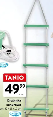 Drabinka sznurowa wym. 32x16x10cm promocja w Intermarche