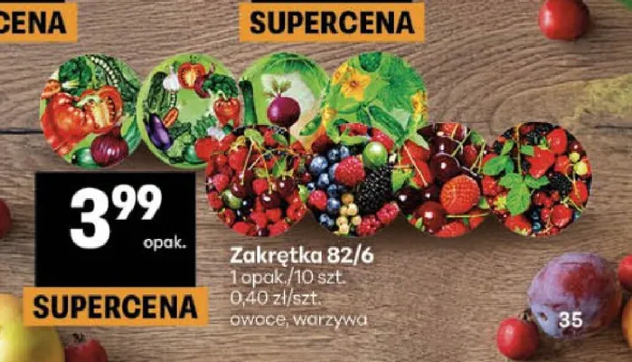 Zakrętka 82/6 promocja w Delikatesy Centrum