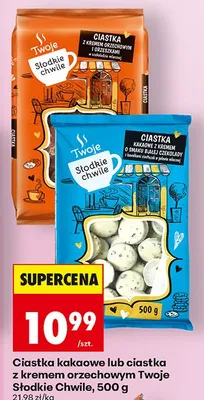 Ciastka kakaowe Twoje Słodkie Chwile promocja w Biedronka