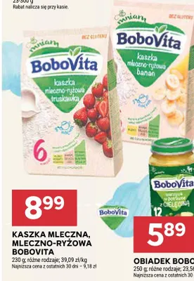Kaszka mleczna, mleczno-ryżowa truskawka promocja w Stokrotka