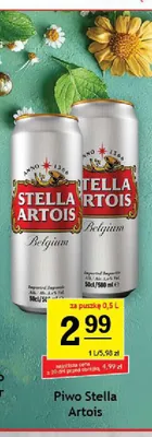 Piwo Stella Artois promocja w Gram Market