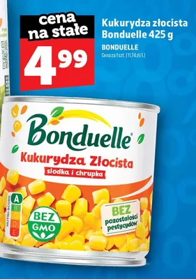 Kukurydza złocista Bonduelle promocja w TOPAZ
