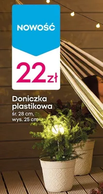 Doniczka plastikowa promocja w Pepco