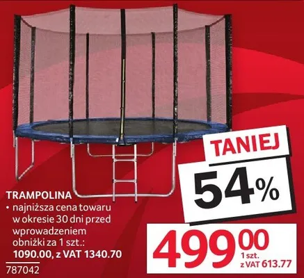 Trampolina promocja w Selgros
