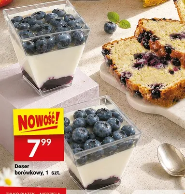 Deser borówkowy promocja w Twój Market