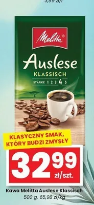 Kawa mielona Melitta Auslese Klassisch promocja w emma MARKET