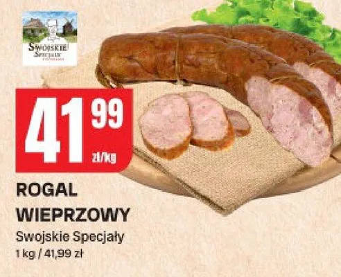 Rogal wieprzowy promocja w Chorten
