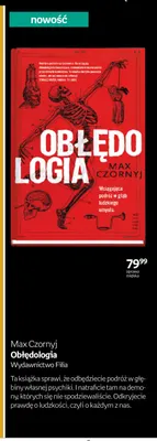 Książka Obłędologia Max Czornyj Filia promocja w Empik