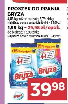 Proszek do prania do białego Bryza promocja w Stokrotka