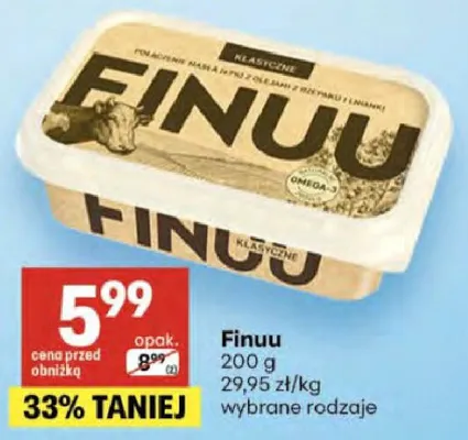 Finuu klasyczne promocja w Delikatesy Centrum