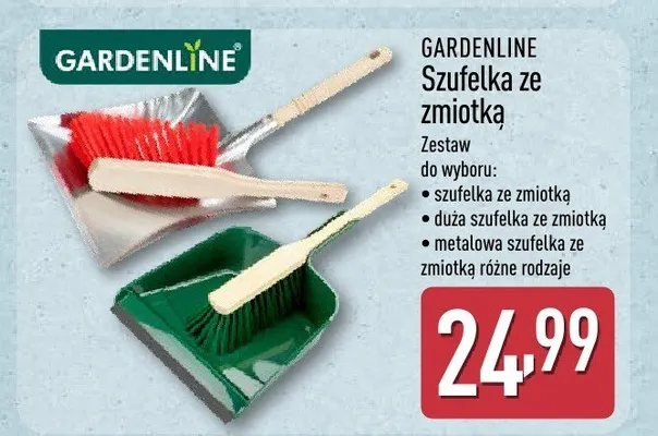 Szufelka ze zmiotką promocja w Aldi