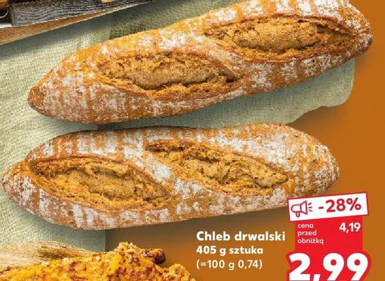 Chleb drwalski promocja w Kaufland