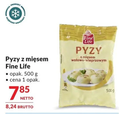 Pyzy z mięsem Fine Life promocja w Makro