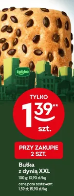 Bułka z dynią XXL promocja w Żabka