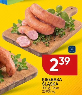 Kiełbasa śląska Tako promocja w Chata Polska