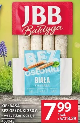 Kiełbasa bez osłonki JBB Bałdyga 330 g promocja w Selgros