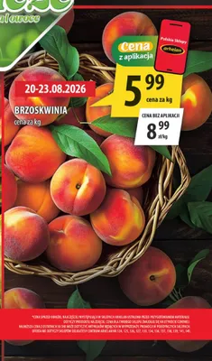 Brzoskwinia promocja w Arhelan