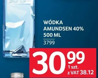 Wódka Amundsen 40% 3799 promocja w Selgros