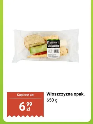 Włoszczyzna opakowanie promocja w Biedronka