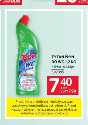 Płyn do WC Tytan promocja w Selgros