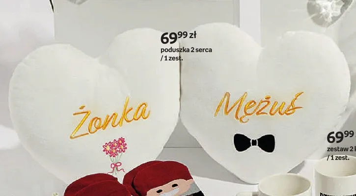 Poduszka 2 serca promocja w Empik