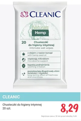 Chusteczki do higieny intymnej promocja w Rossmann