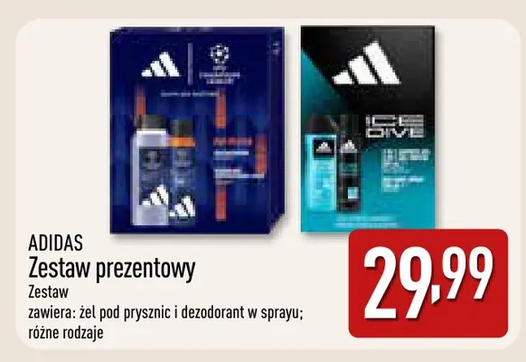 Zestaw prezentowy Adidas promocja w Aldi