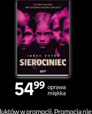 Książka Sierociniec Jakub Ćwiek oprawa miękka promocja w Empik