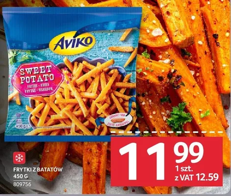 Frytki z batatów Sweet Potato promocja w Selgros